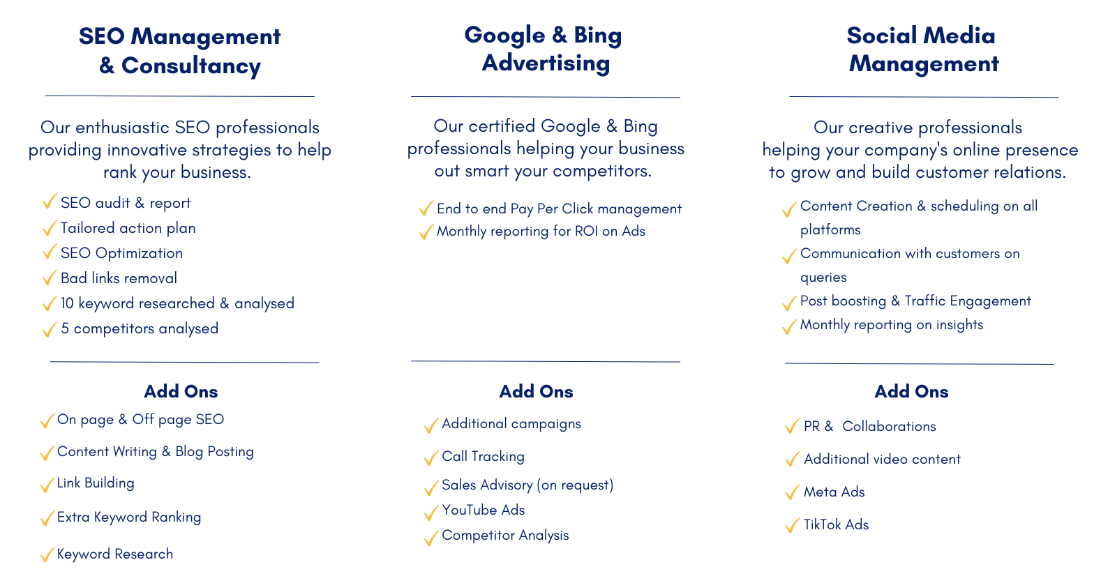 iCall Marketing Plans